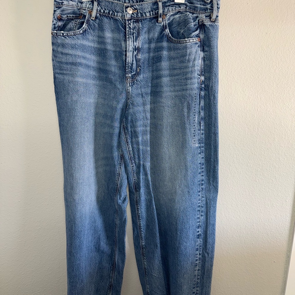 A&E Dreamy Drape High Rise Baggy Wide Leg